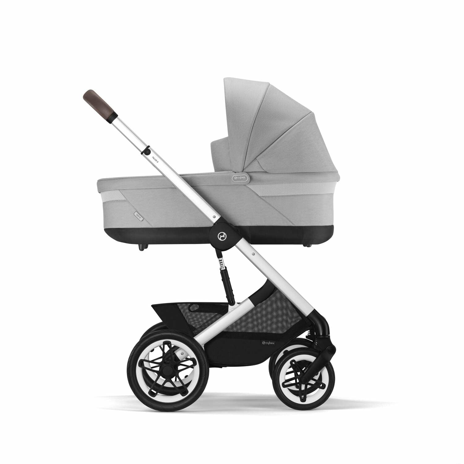 Cybex® Otroški voziček Talos S LUX (0-22 kg) Stone Grey (Silver Frame) Cybex