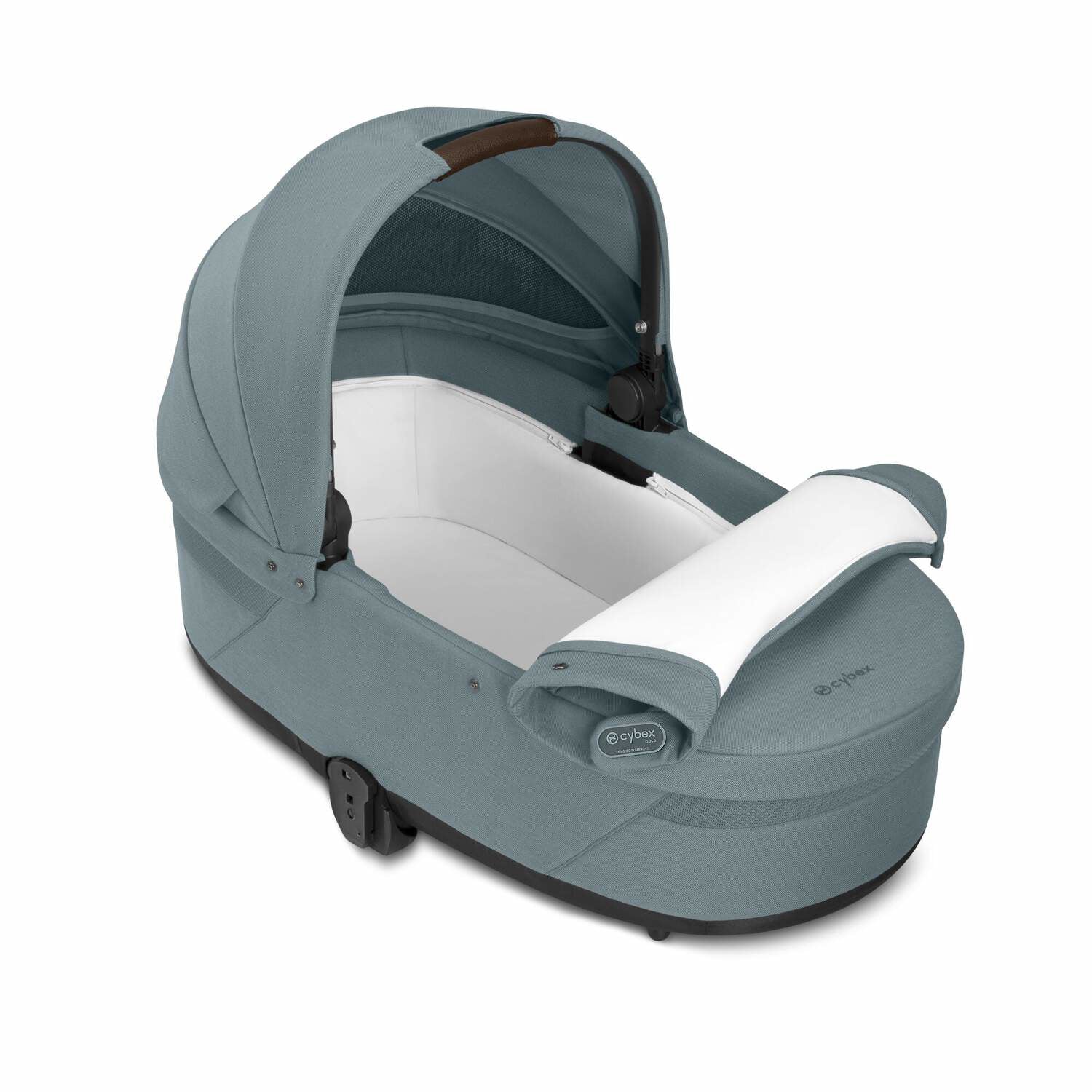 Cybex® Otroški voziček s košaro 2v1 Balios S Lux (0-22 kg) Stormy Blue (Taupe Frame) Cybex