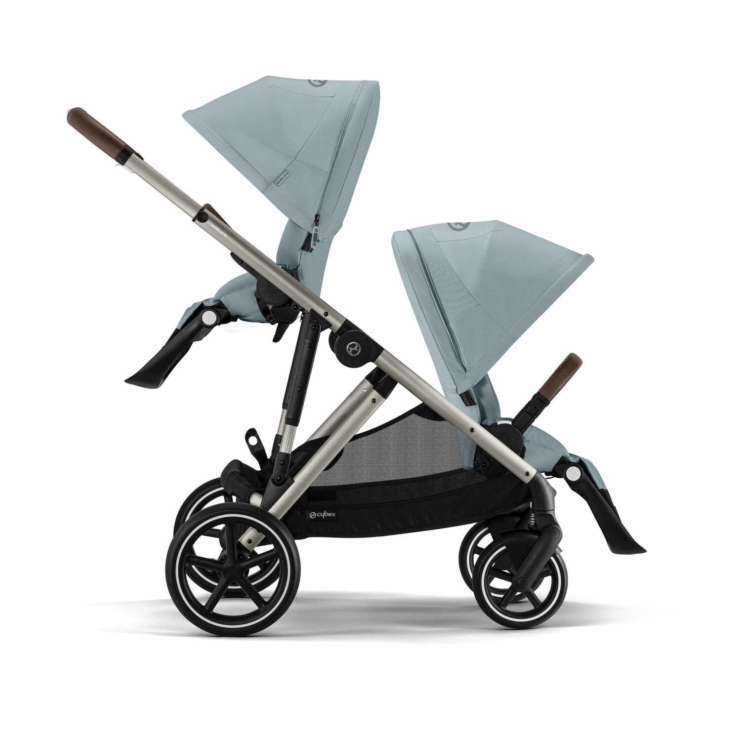 Cybex® Otroški voziček Gazelle™ S Stormy Blue (Taupe Frame) Cybex