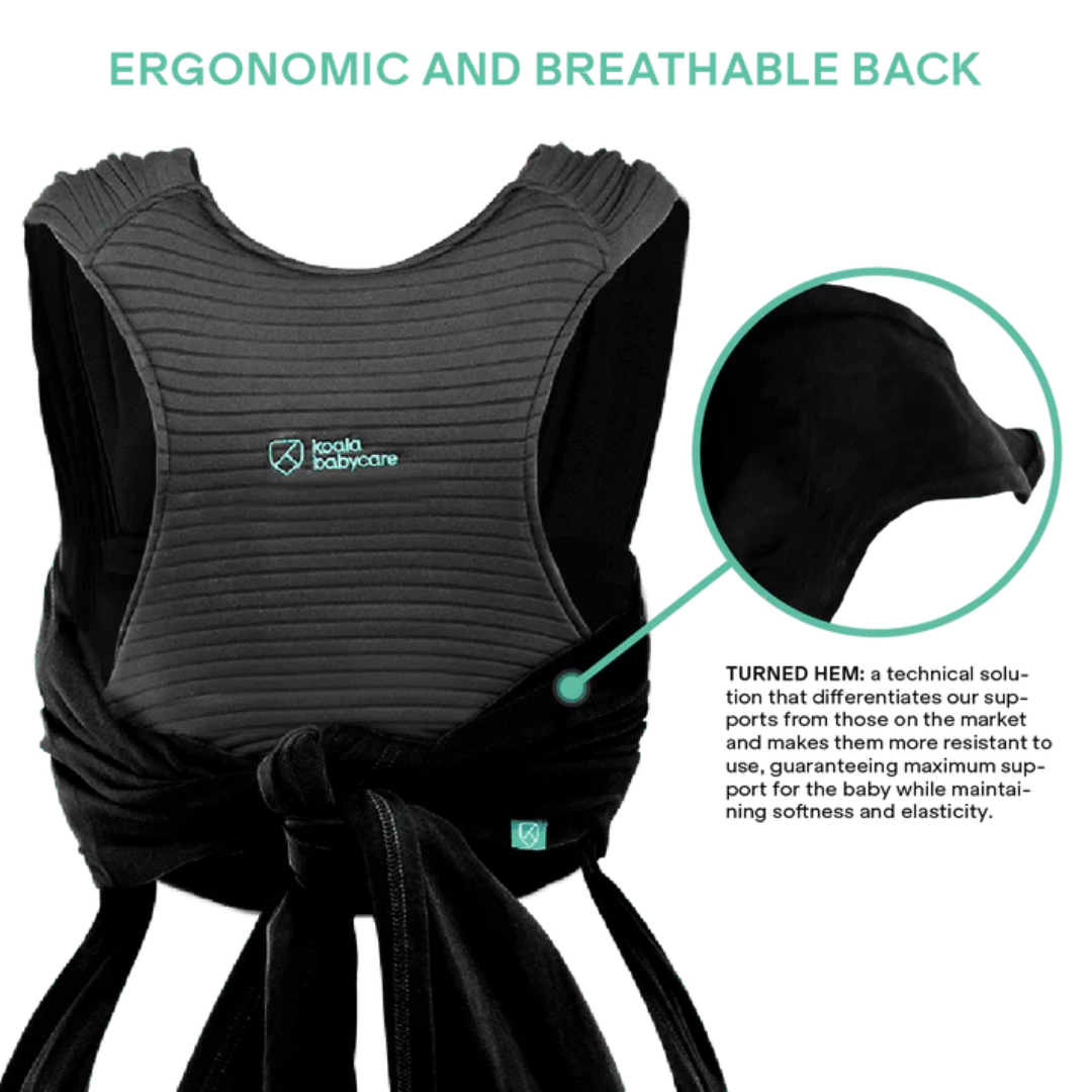 Koala Babycare® Trak za nošenje Band 2 Full Black Koala Babycare