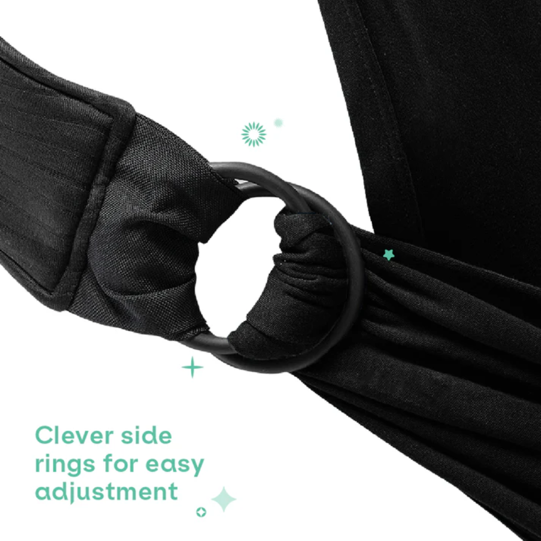 Koala Babycare® Trak za nošenje Band 2 Full Black Koala Babycare