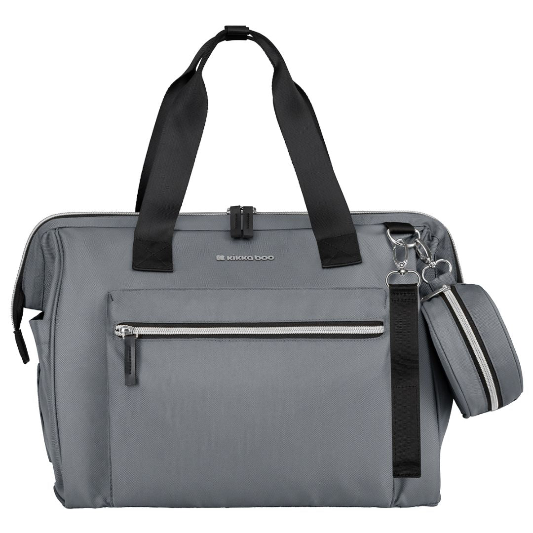 KikkaBoo® Previjalna torba Maxi Grey NEW 2025 KikkaBoo