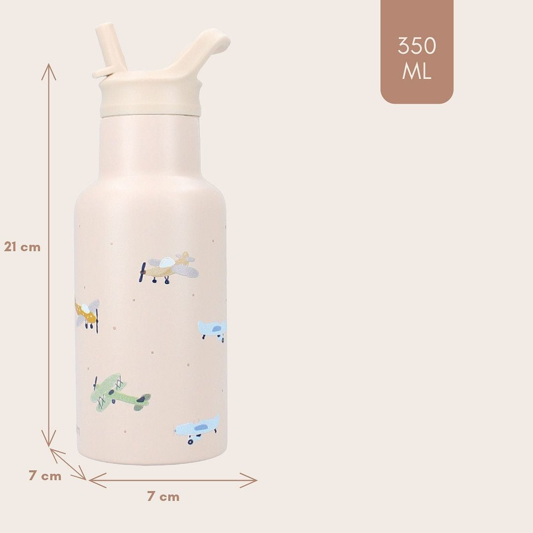Kidzroom® Otroška steklenička 350ml Small talk Kidzroom
