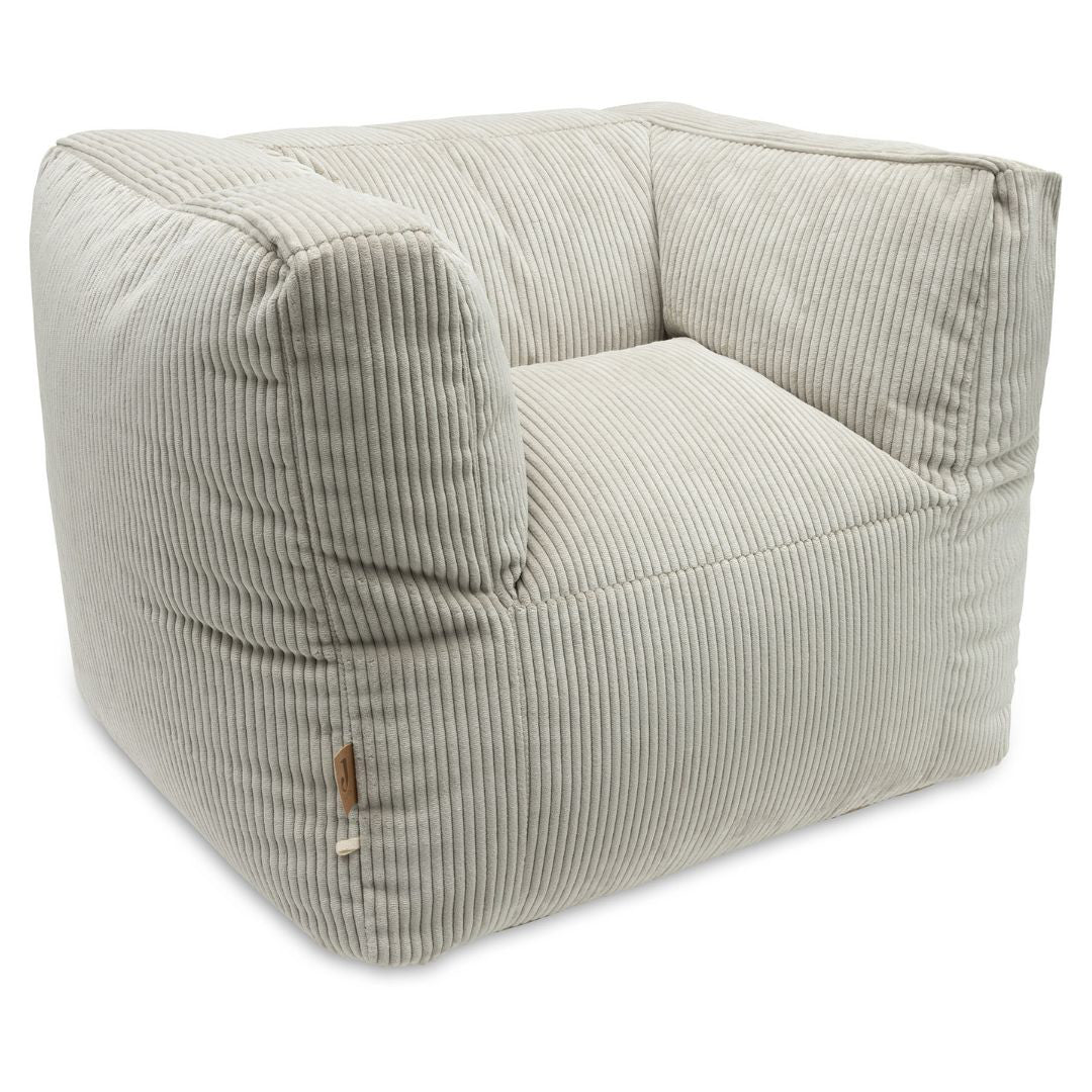 Jollein® Otroška zofa Beanbag Corduroy Olive Green Jollein