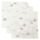Jollein® Set 3 Mull Windeln On The Go 31x31 cm