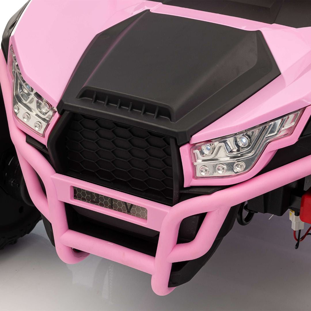 KikkaBoo® Avto na akumulator Candy Buggy Pink + 12V/10AH KikkaBoo