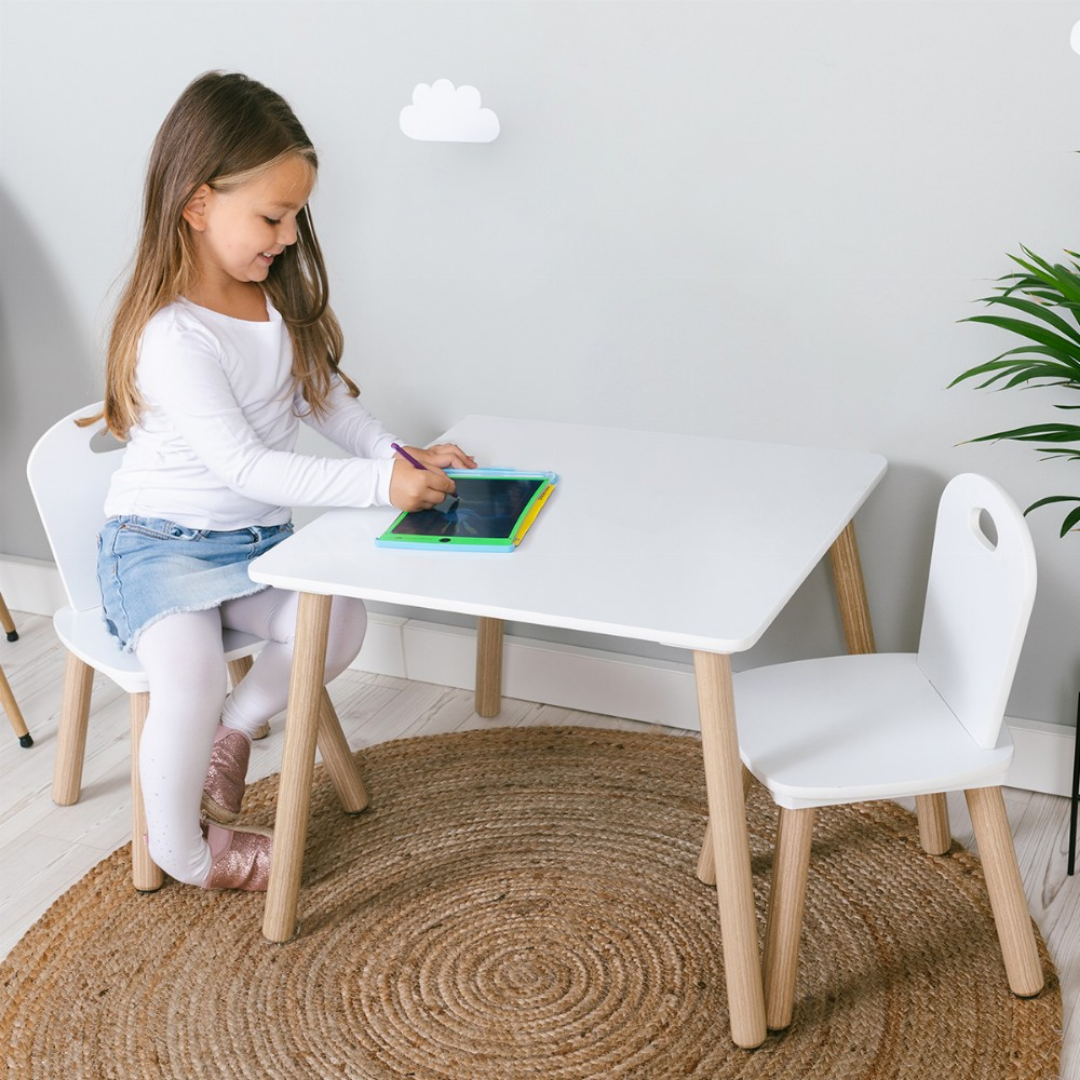 FreeON® Set mizica In 2 stola Athena White FreeON