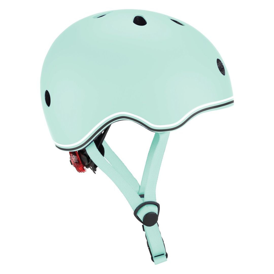 Globber® Otroška čelada z lučko XXS/XS ( 45-51cm ) Pastel Green Globber