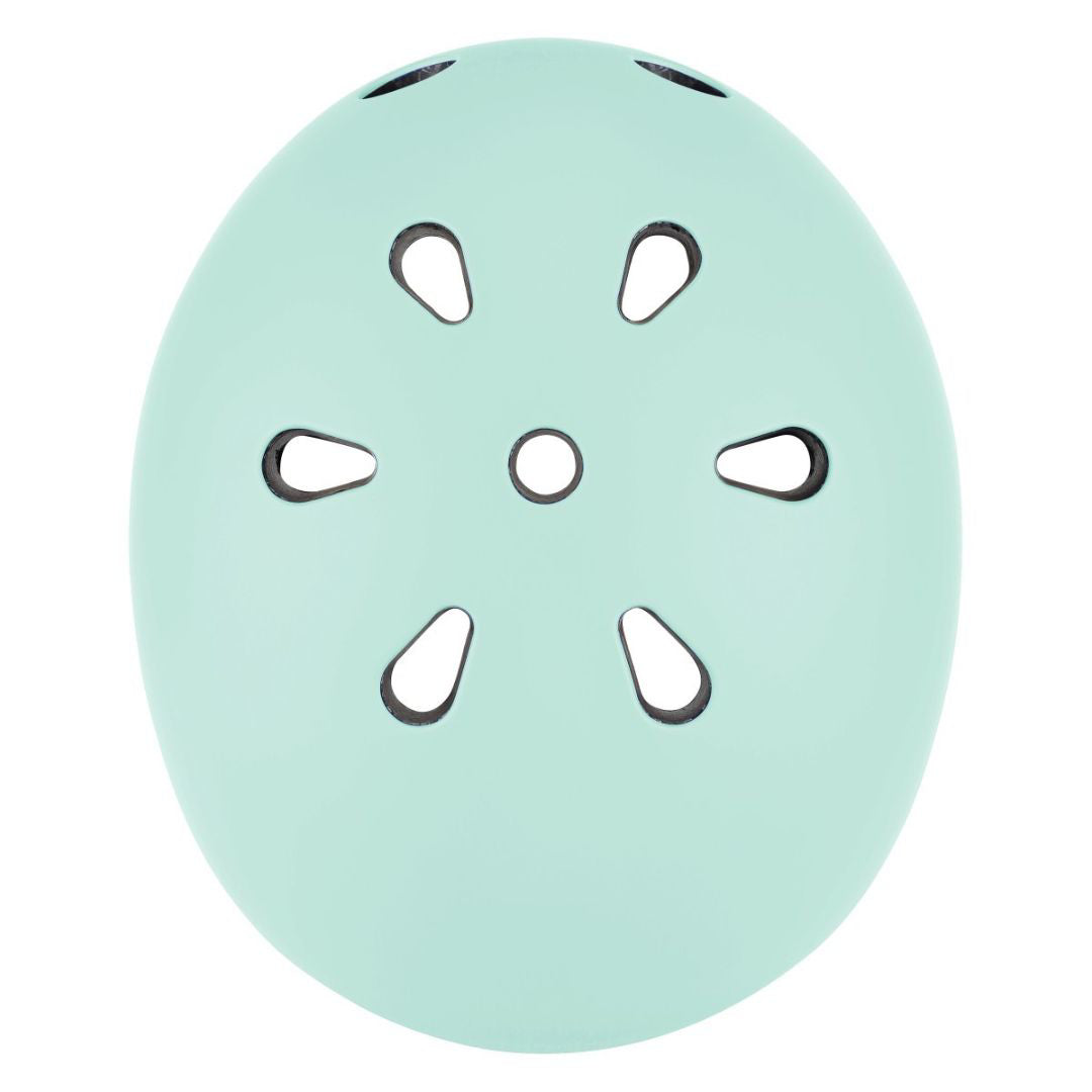 Globber® Otroška čelada z lučko XXS/XS ( 45-51cm ) Pastel Green Globber
