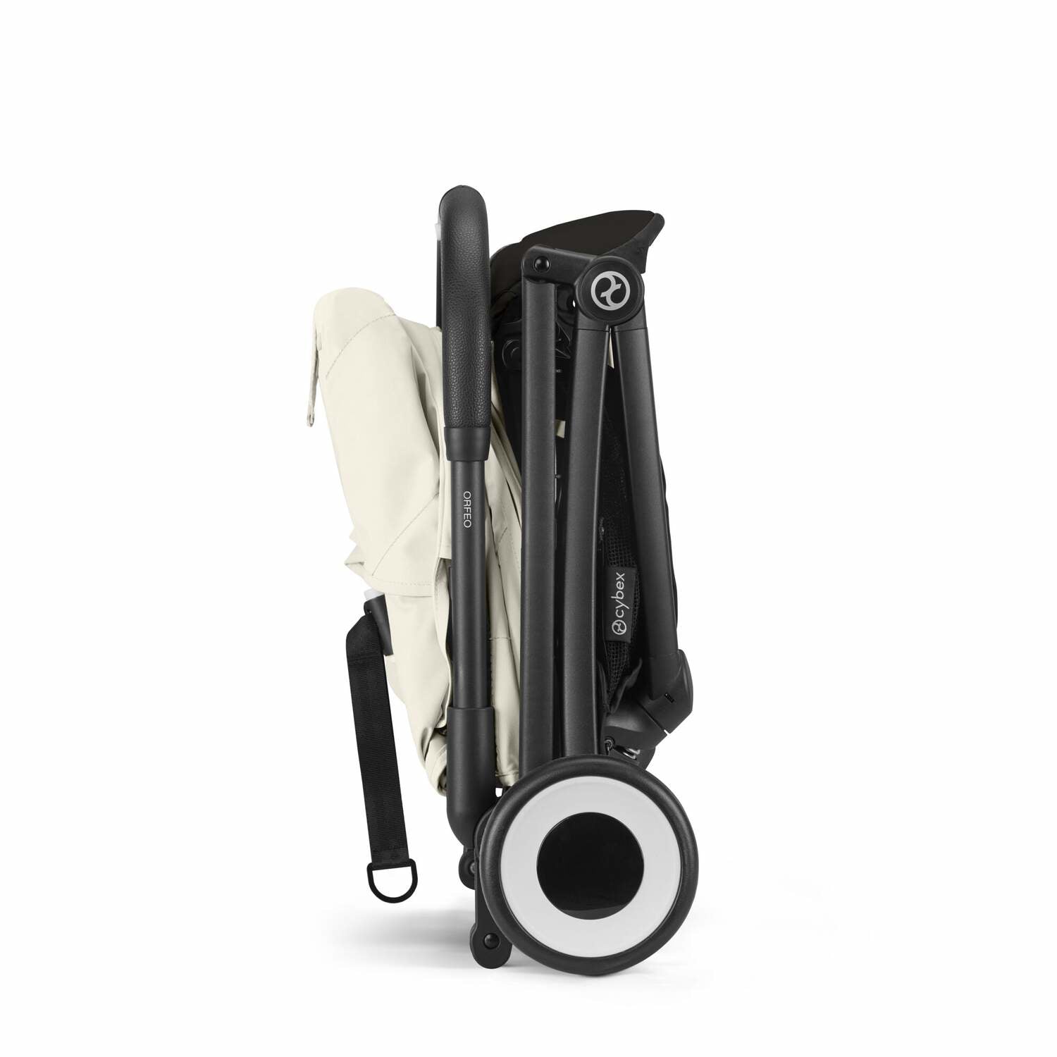 Cybex® Otroški voziček Orfeo (0-22kg) Canvas White (Black Frame) Cybex