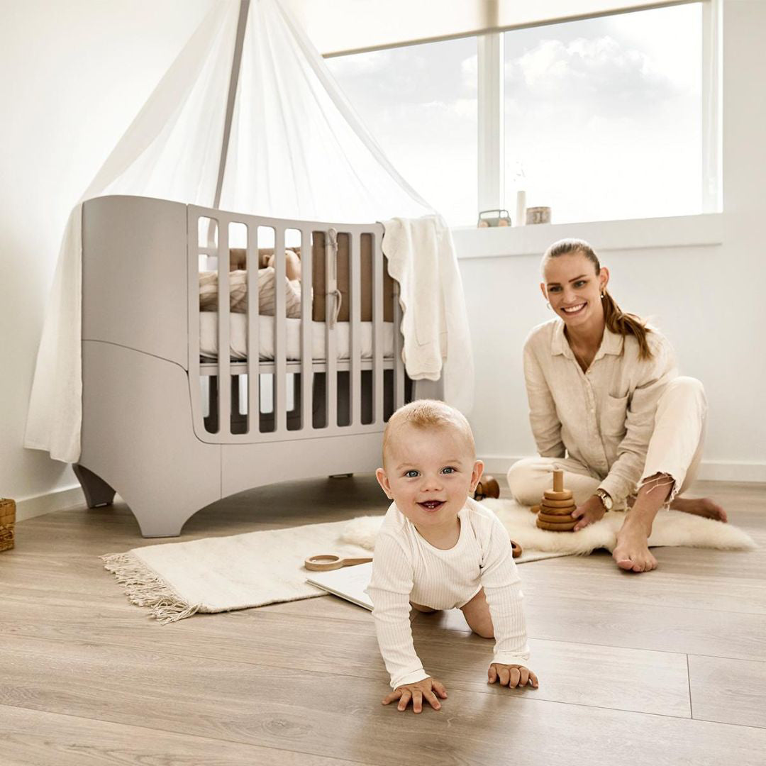 Leander® Otroška posteljica Baby 0-3 leta Cappuccino Leander