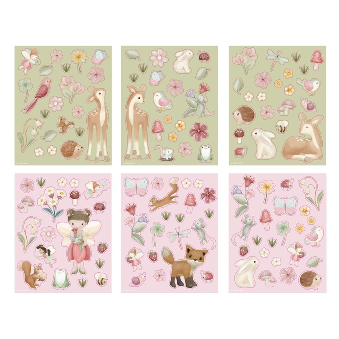 Little Dutch® Knjiga z nalepkami Fairy Garden Little Dutch
