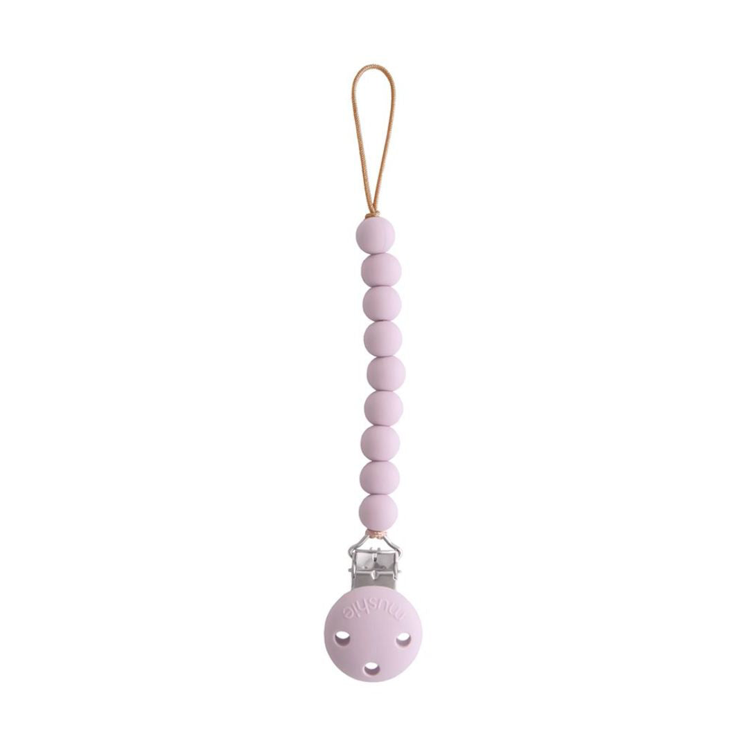 Mushie® Držalo za dudo Hera Soft Lilac Mushie