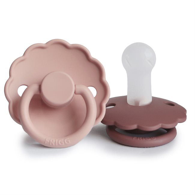 Frigg® Duda iz silikona Daisy Blush/Woodchuck 6-18 M FRIGG