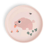 Done by Deer® Foodie Plate Tiny Farm Powder