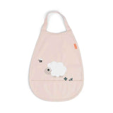 Done by Deer® Pull-over bib Tiny Farm Powder