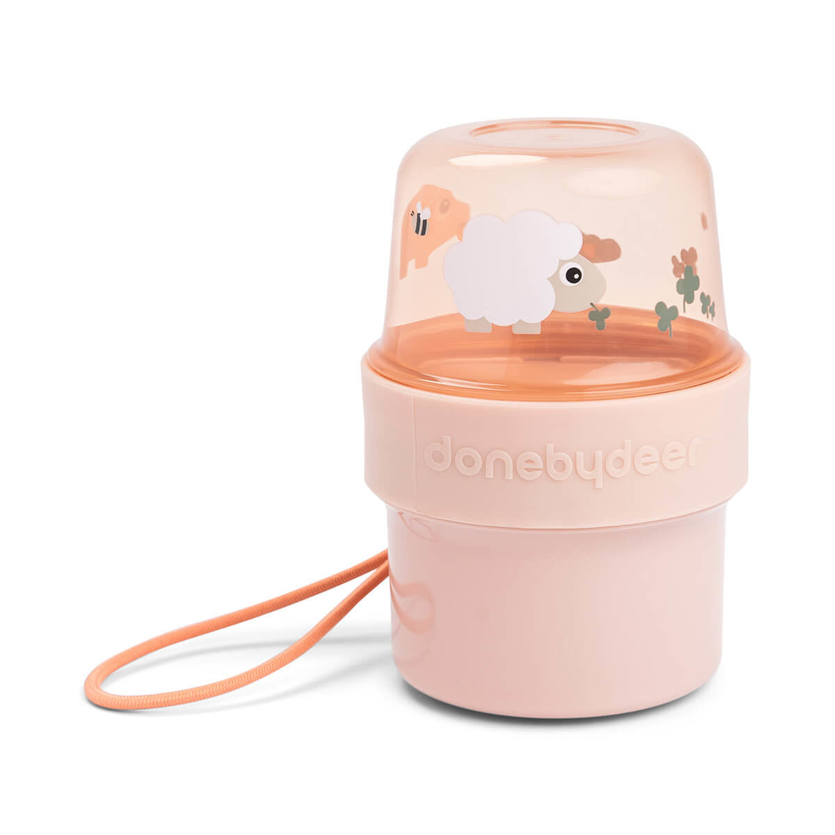 Done by Deer® To go posodica za prigrizke S Tiny Farm Powder Done by Deer