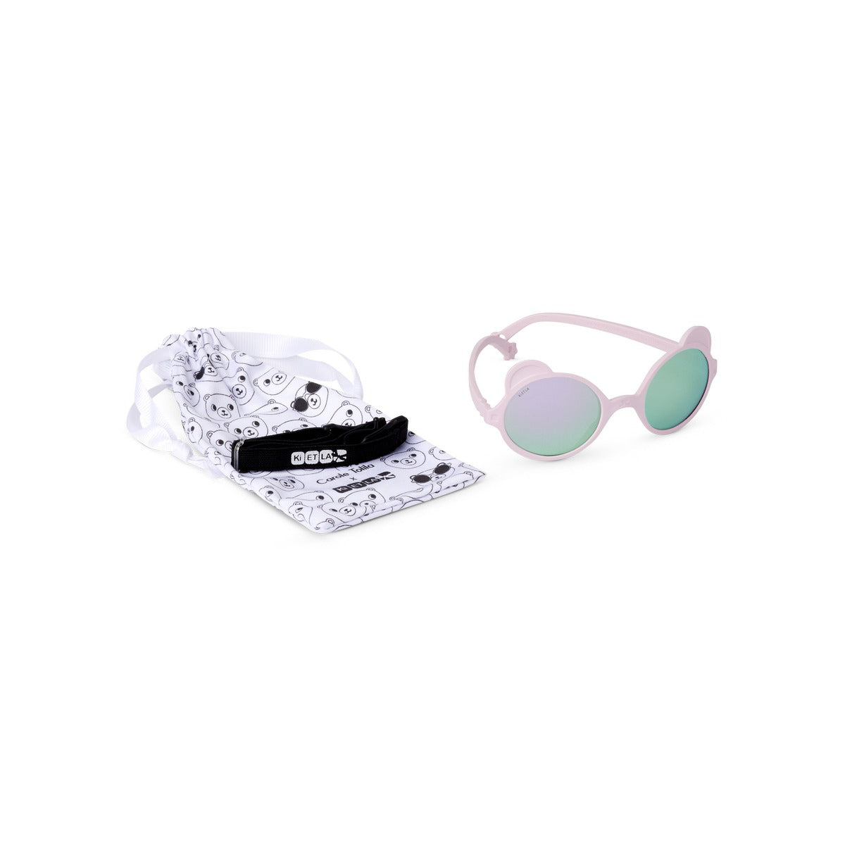 KiETLA® Otroška sončna očala OURSON Light Pink Ki ET LA