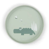 Done by Deer® Foodie Plate Croco Green