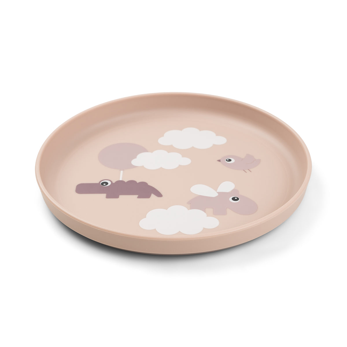 Done by Deer® Otroški krožnik Foodie Happy Clouds Powder Done by Deer