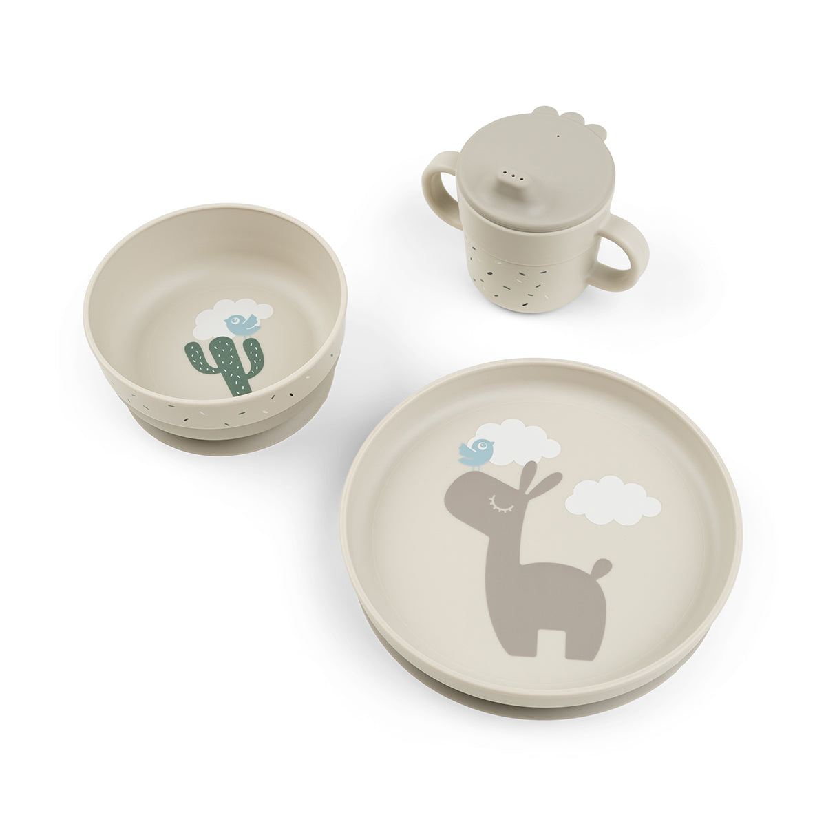 Done by Deer® Prvi jedilni set Foodie Lalee Sand Done by Deer