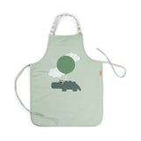 Done by Deer® Dětská zástěra Happy Clouds Green