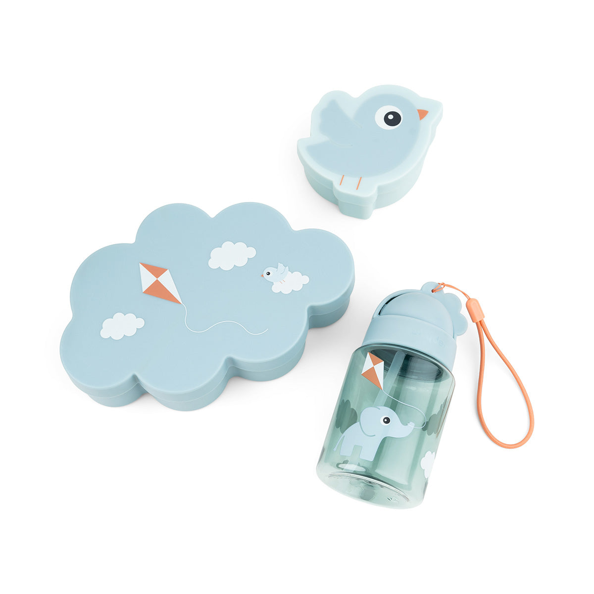 Done by Deer® Set za malico Playground Blue Done by Deer