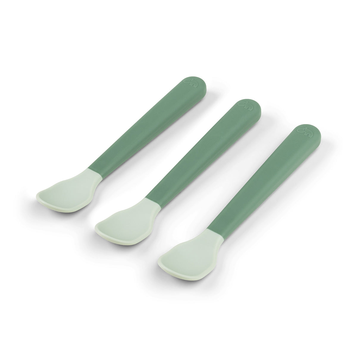 Done by Deer® Set žličk za uvajanje Foodie Green Done by Deer