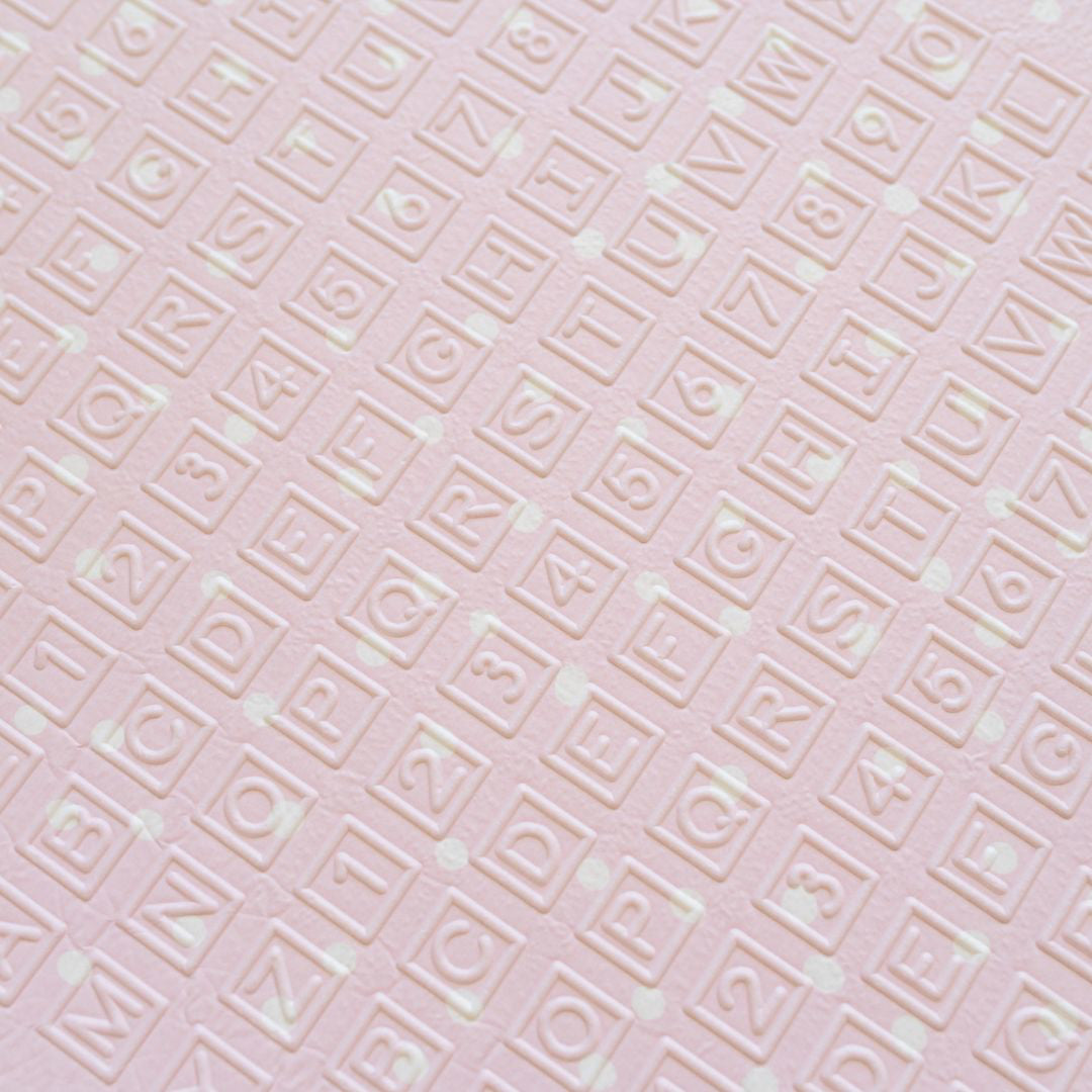 Evibell® Zložljiva igralna podloga 150x190 Dots/City Pink Evibell