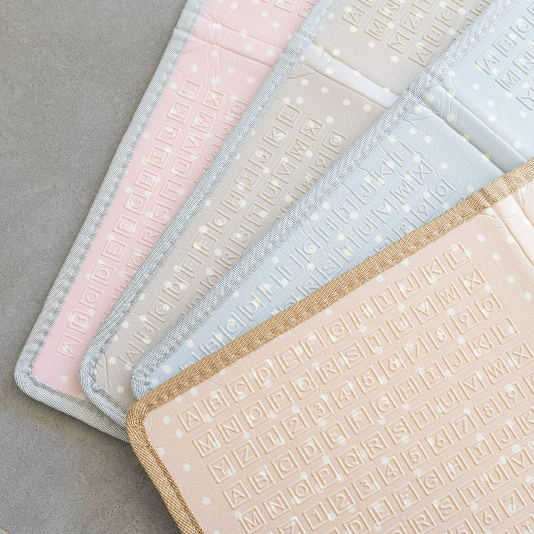 Evibell® Zložljiva igralna podloga 150x190 Dots/City Sand Evibell