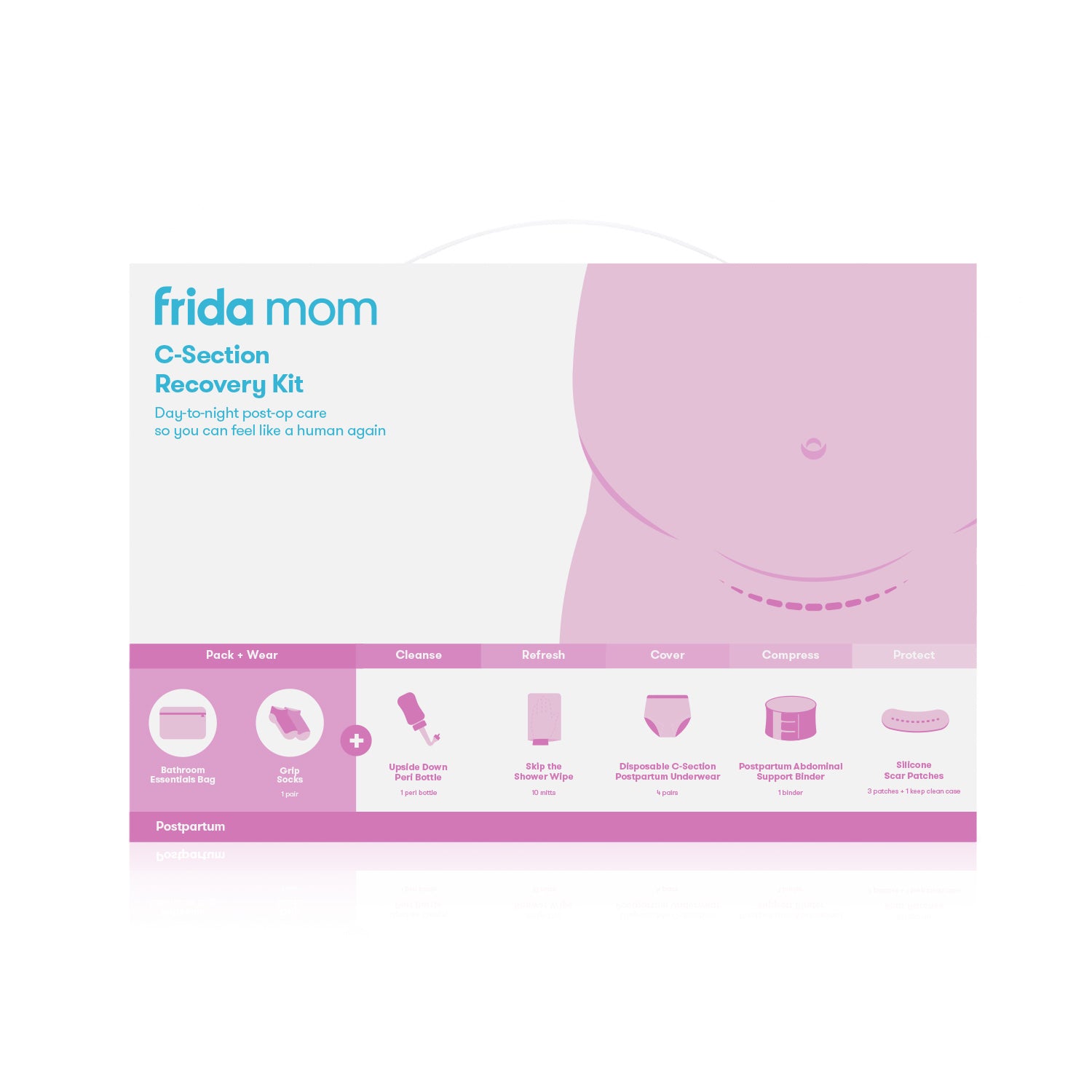 Fridamom® Komplet za okrevanje po carskem rezu Frida