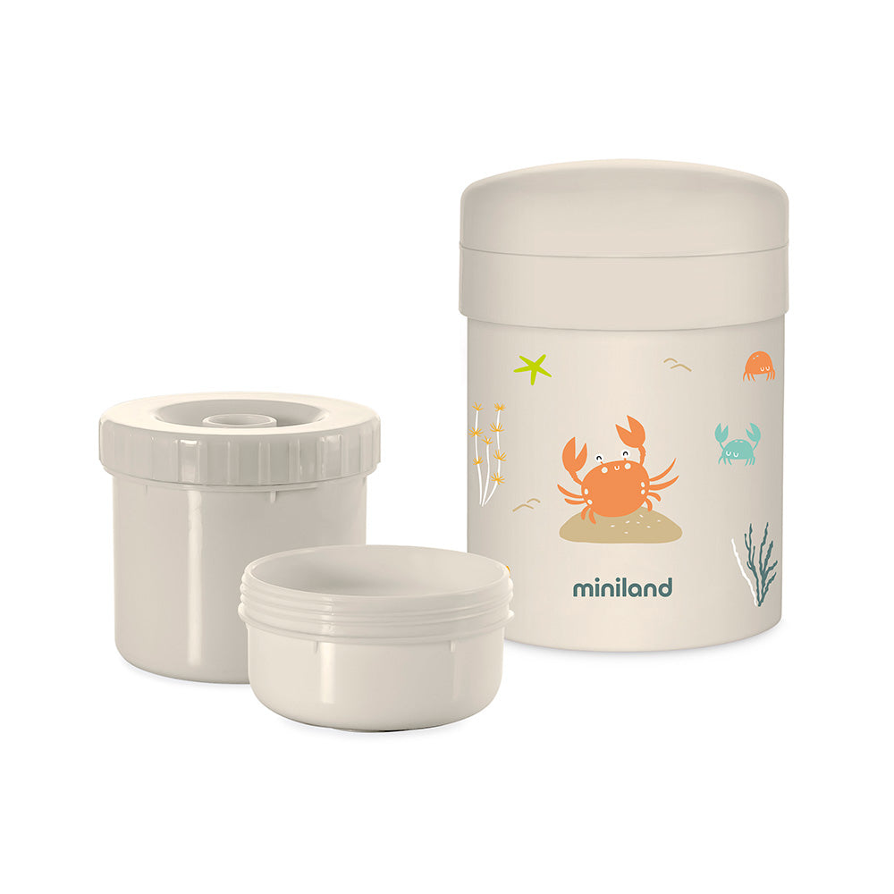 Miniland® Termovka večdelna Craby 200+350/700ml Miniland