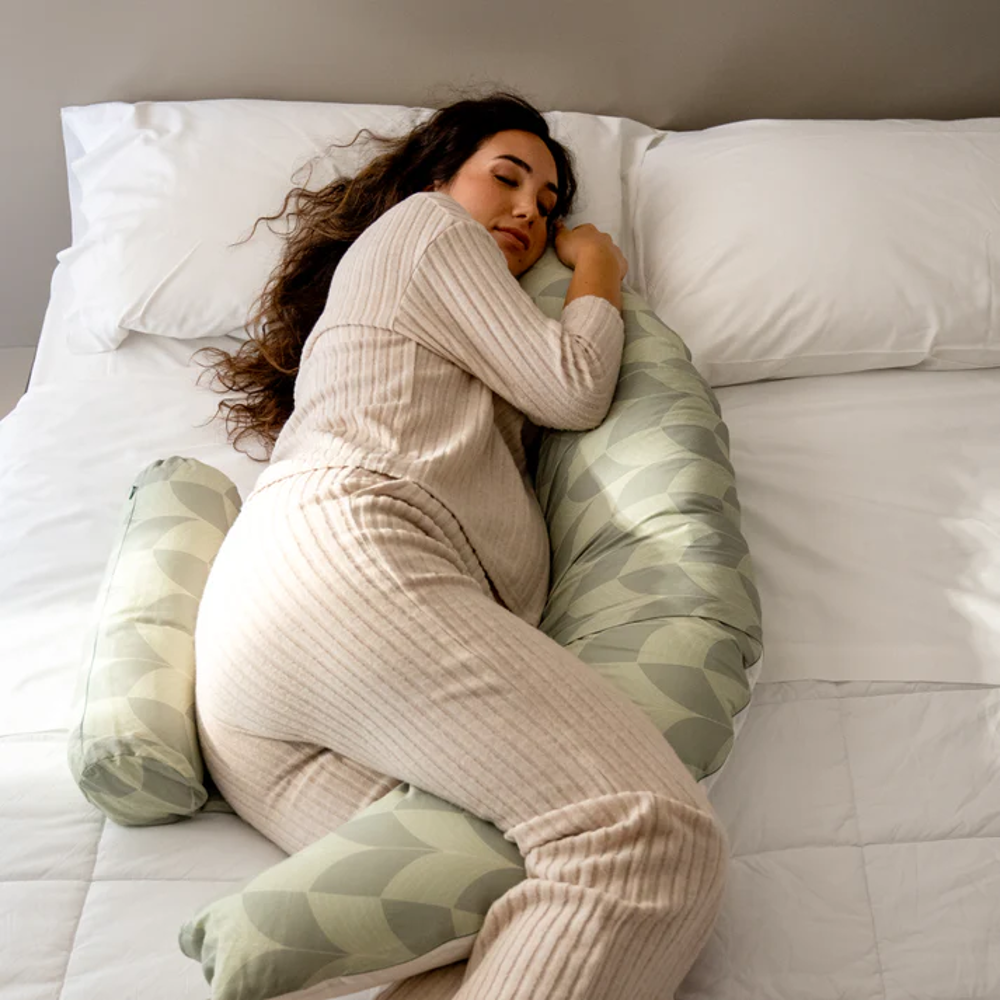 Koala Babycare® Blazina za nosečnice Hug+ Comfy Fan Green Koala Babycare