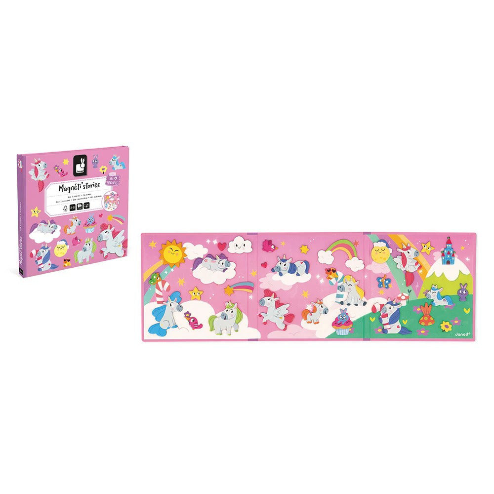Janod® Magnetna knjiga Unicorns Janod