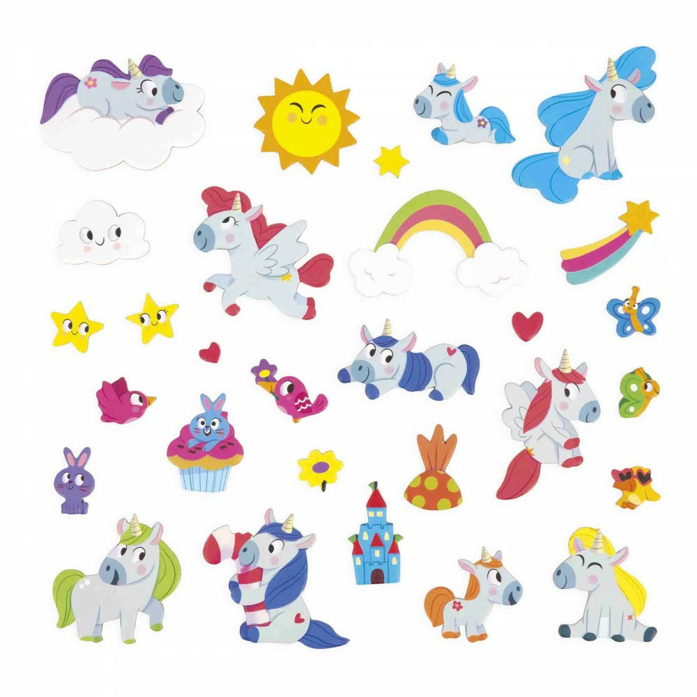 Janod® Magnetna knjiga Unicorns Janod