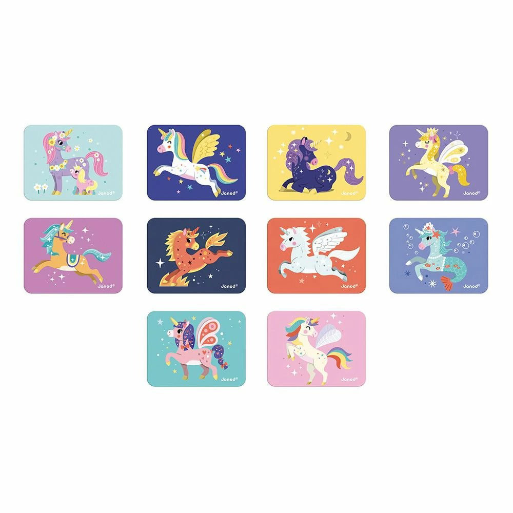 Janod® Magnetna igra Unicorn Janod