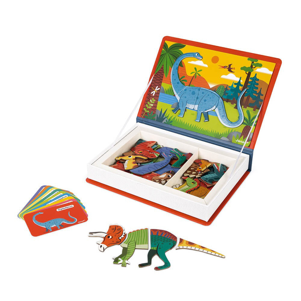 Janod® Magnetna igra Dinosaurs Janod