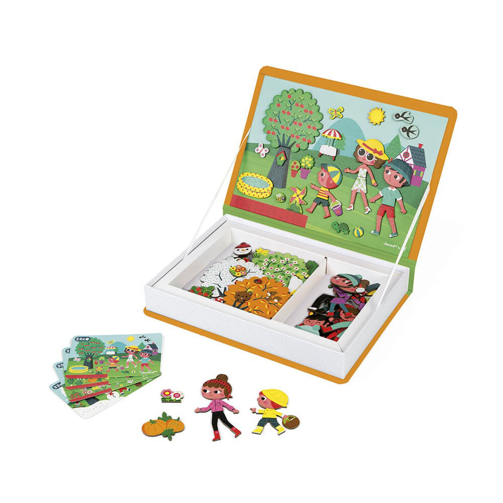 Janod® Magnetna igra 4 Seasons Janod