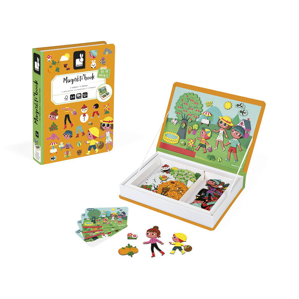 Janod® Magnetna igra 4 Seasons Janod