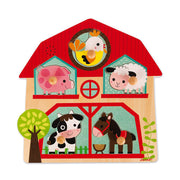 Janod® Glasbena sestavljanka Friends of the Farm Janod