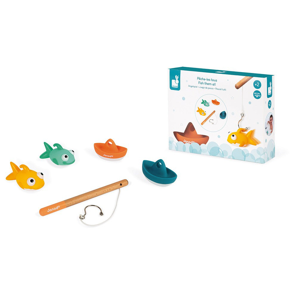Janod® Otroška igra lovimo ribe Fish them All Janod