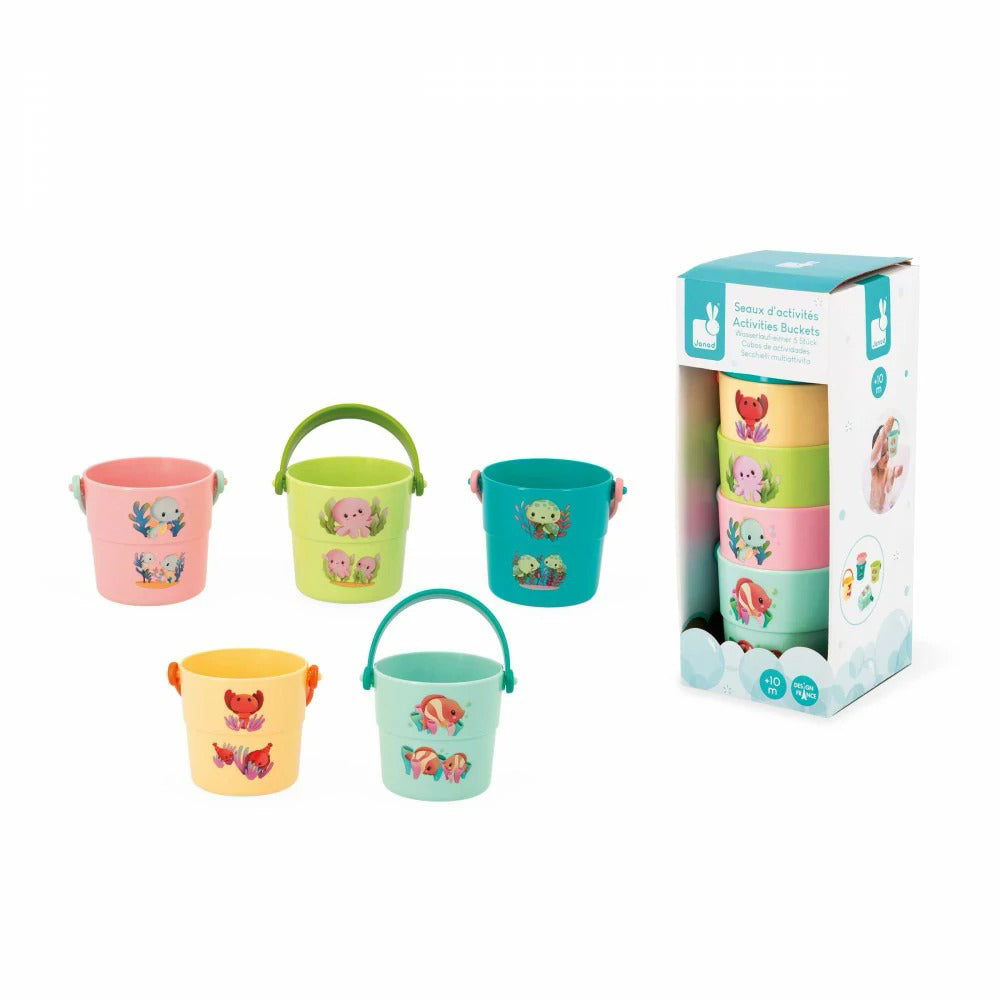 Janod® Lončki za kopanje My Baby Animals Janod