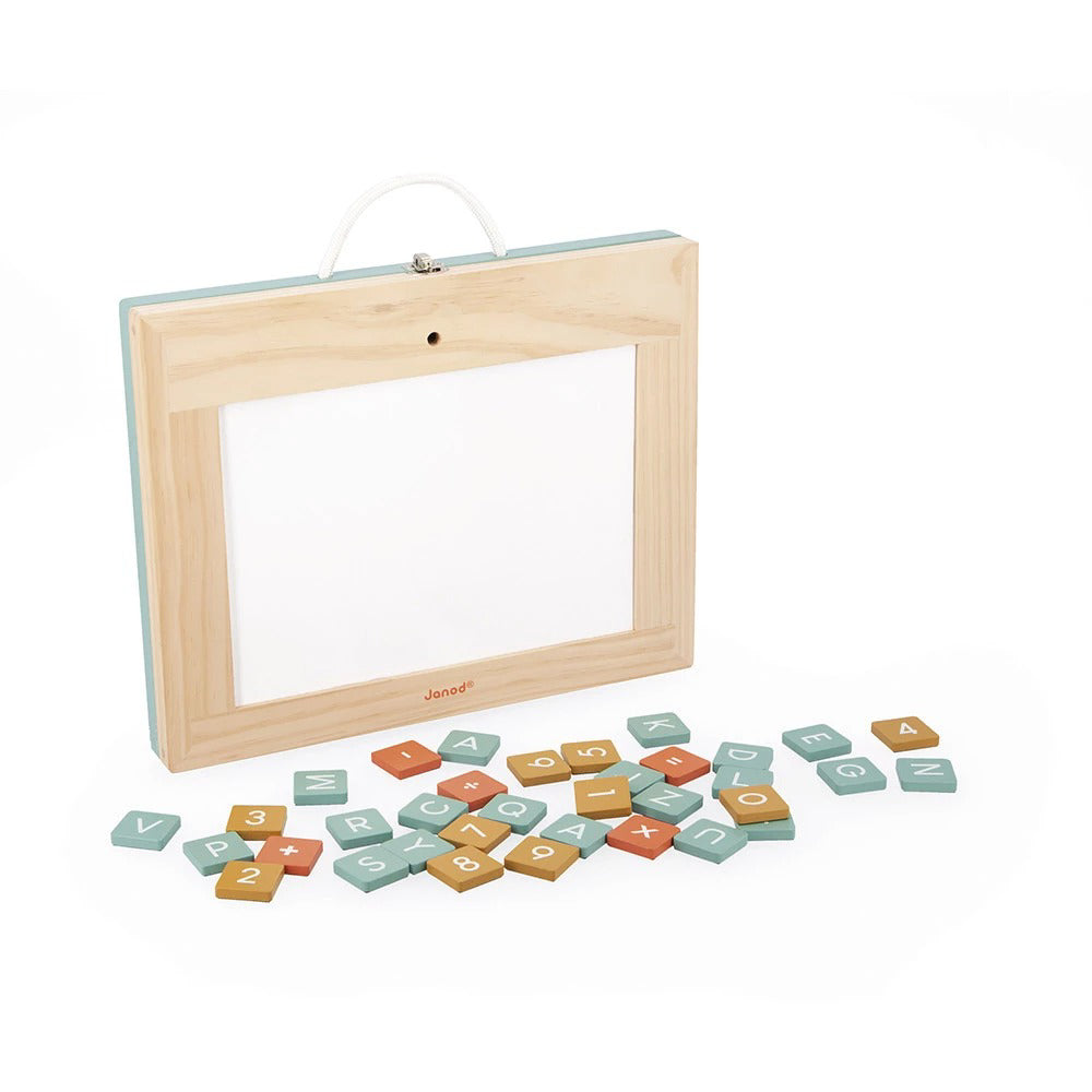 Janod® Lesena tabla 4v1 Janod