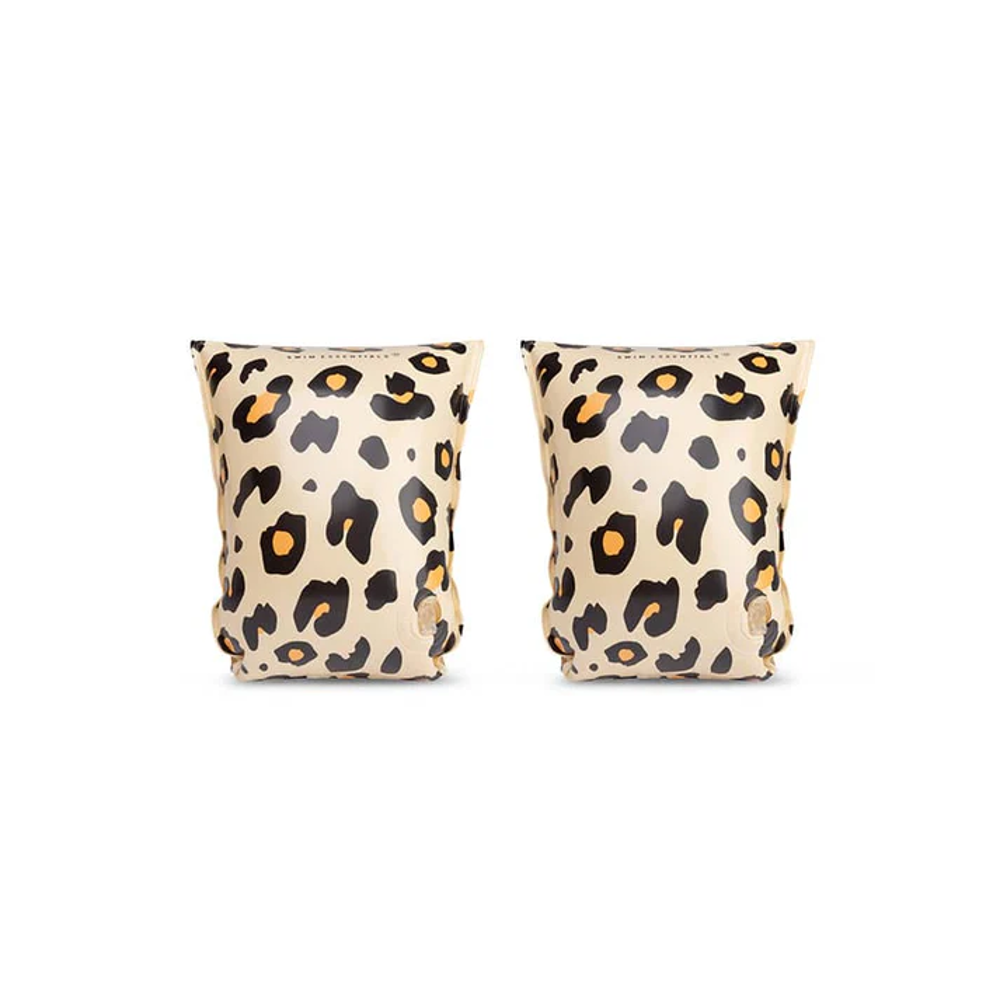 Swim Essentials® Rokavčki Beige Leopard (2-6 L) Swim Essentials
