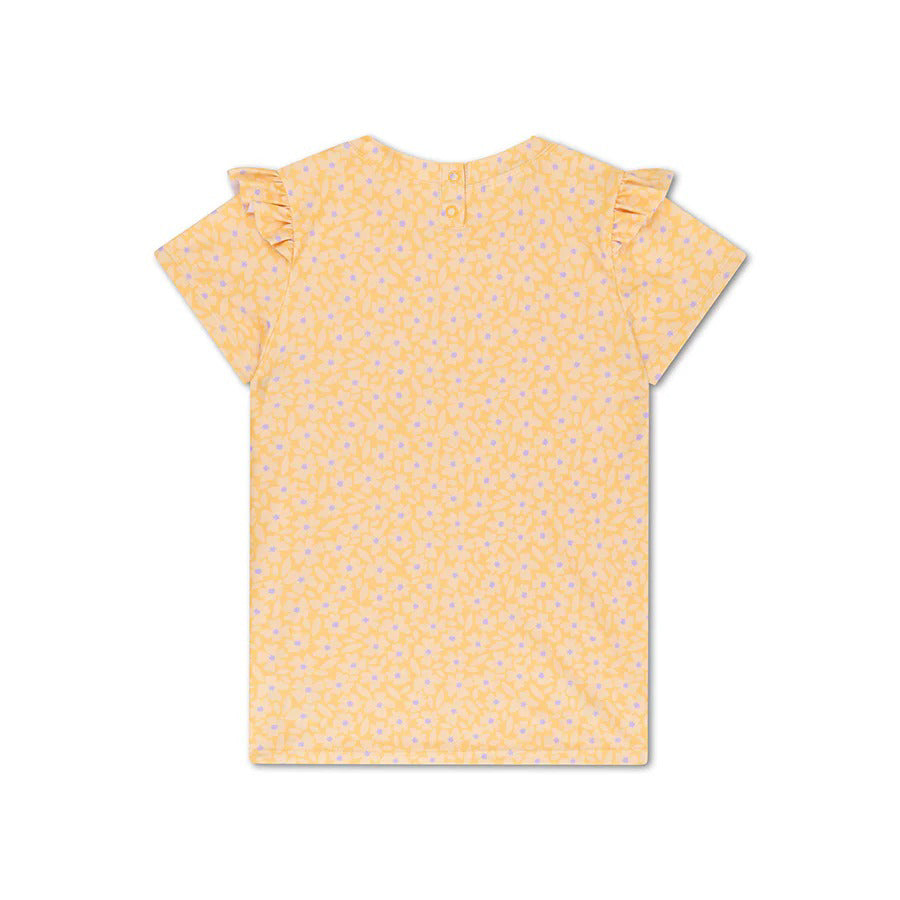 Swim Essentials® Otroška kopalna UV majica Yellow Flowers Swim Essentials