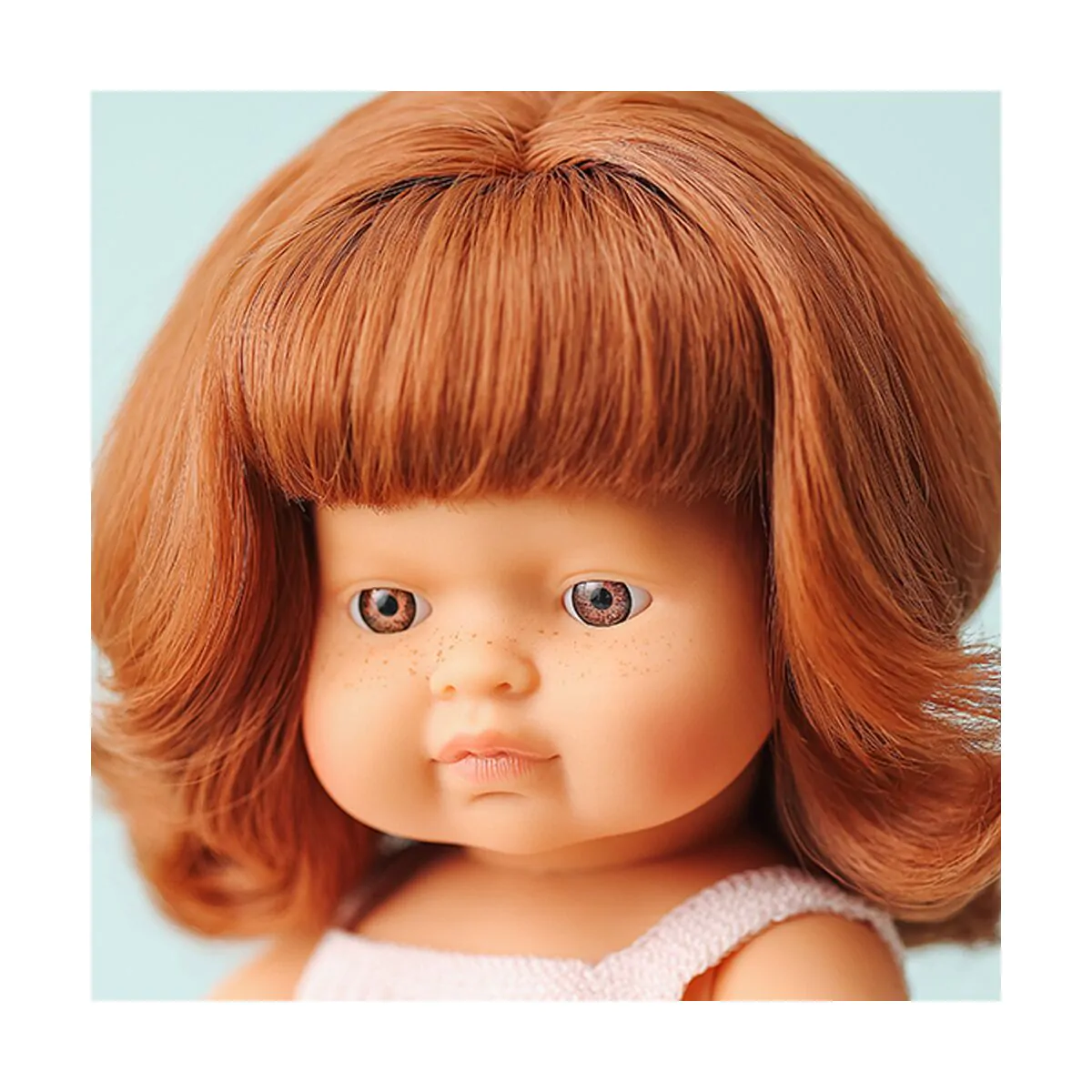 Miniland® Punčka Caucasian Redhead Girl 38cm My Friends & Me Miniland