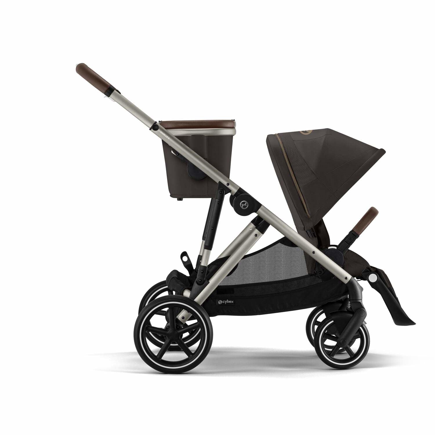 Cybex® Otroški voziček Gazelle™ S Chocolate Brown (Taupe Frame) Cybex