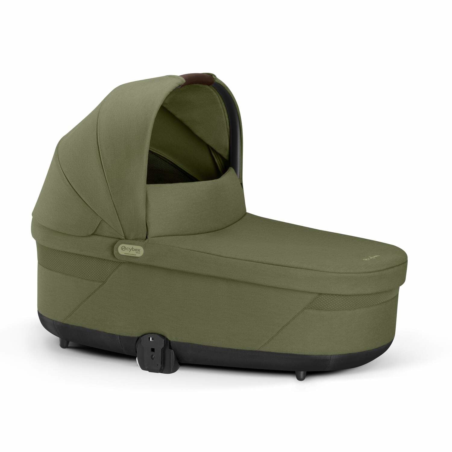 Cybex® Otroški voziček 3v1 Balios S Lux + Avtosedež Cloud G Moss Green (+ Rain cover) Cybex