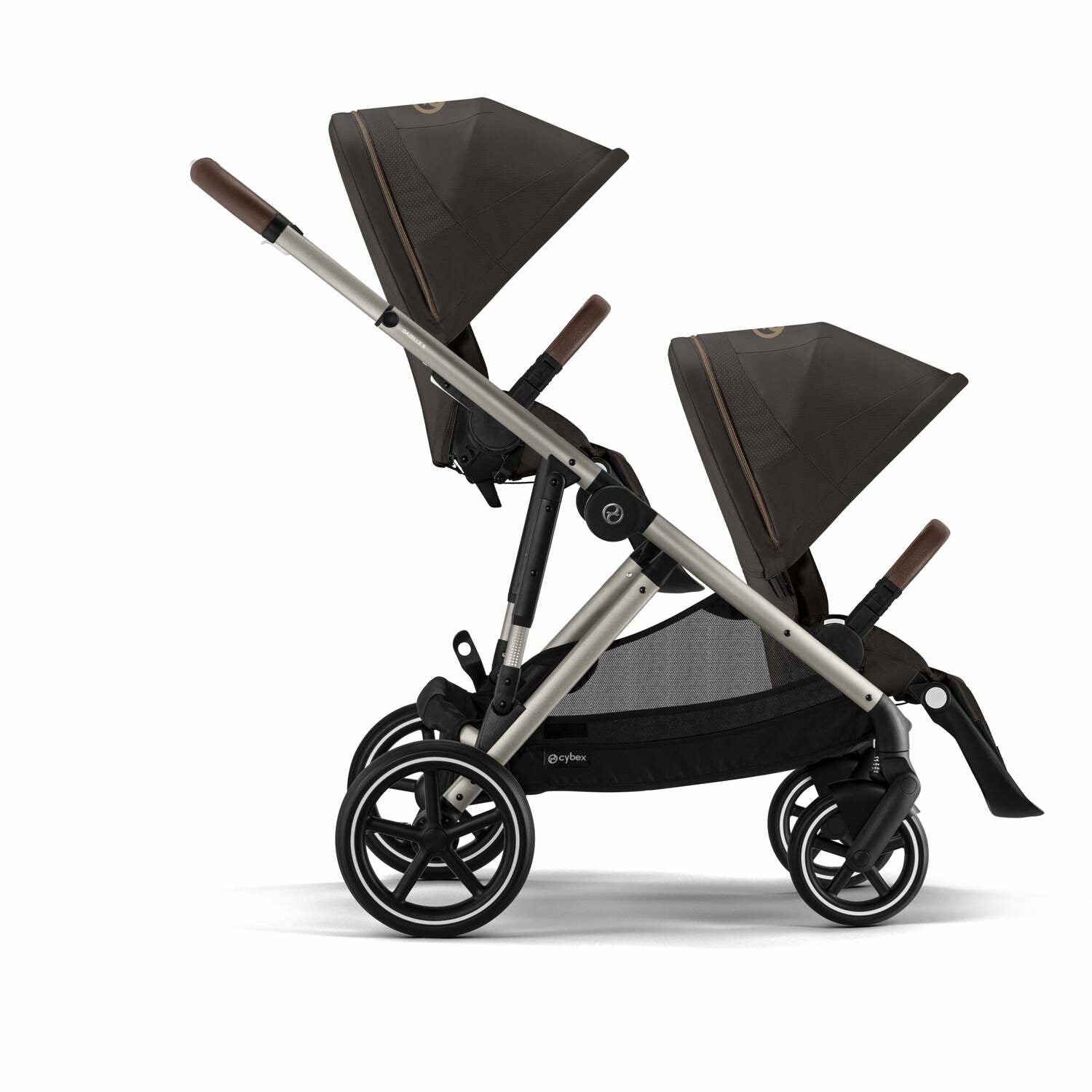 Cybex® Dodatni športni sedež Gazelle™ S Chocolate Brown (Taupe Frame) Cybex