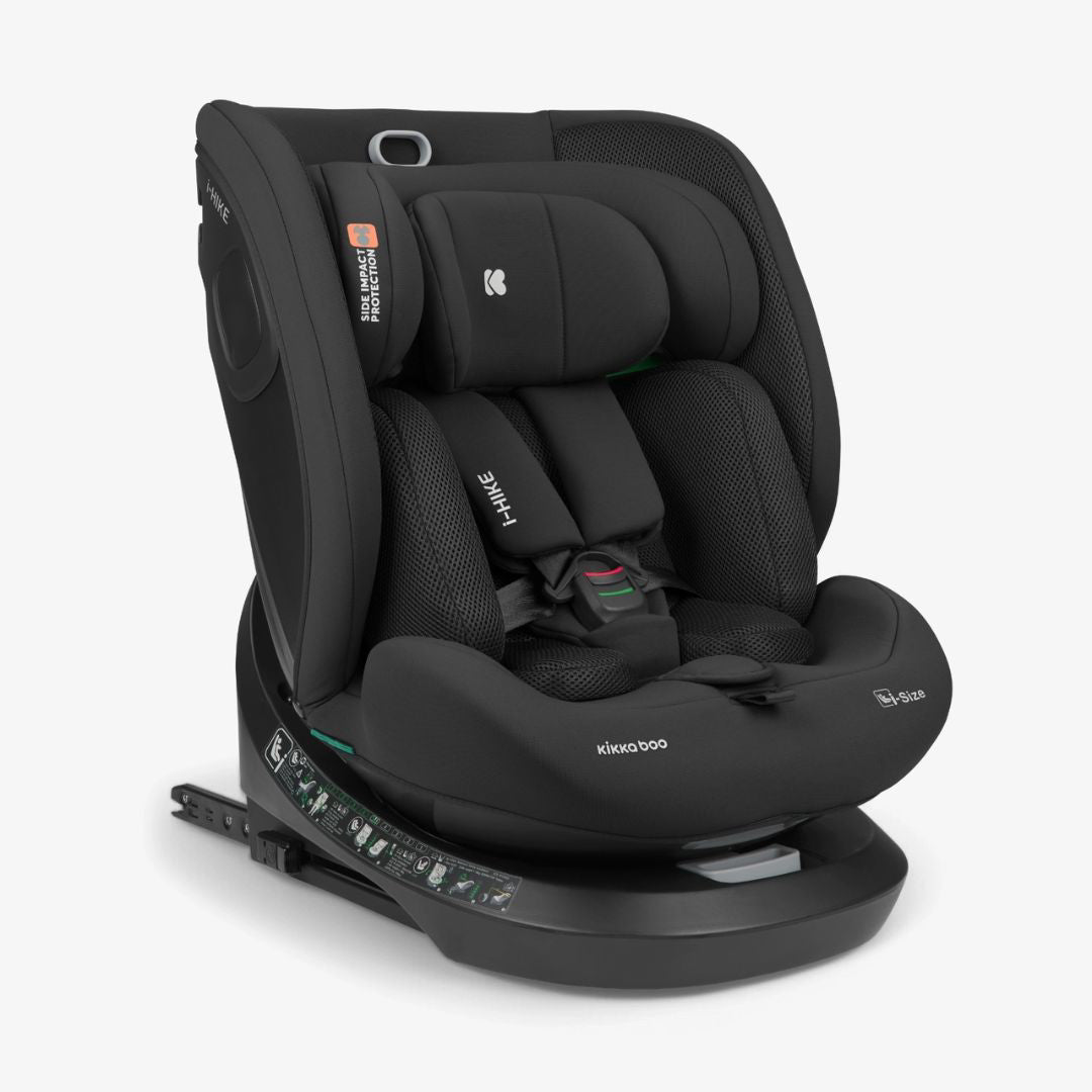 KikkaBoo® Otroški avtosedež 360° i-Hike i-SIZE (40-150 cm) Black 2025 KikkaBoo